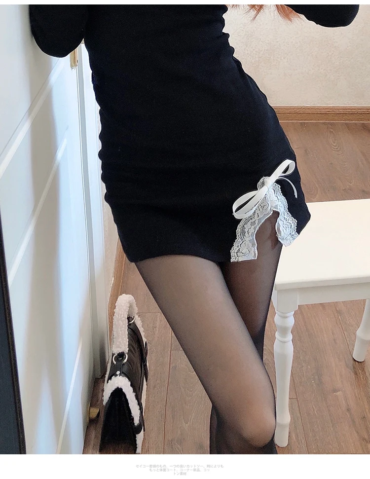 Description Picture 6 of itemSexy Women Tights Ultra-thin Nylon Thigh High Stockings Pantyhose Women Lingerie Female Hosiery Seamless Body Stockings Tights