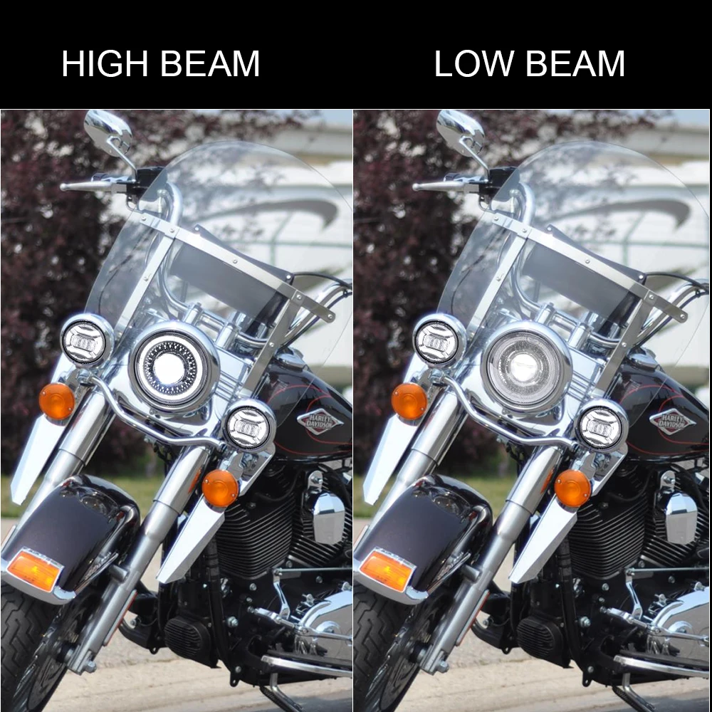 エアロブレード6 Ｌサイズ AEROBLADE-6 | AEROBLADE-6シリーズ | Kabuto トライト バイク用LED補助灯 オート に適合するソフテイルスリムファットボーイツーリング用 こんにちは、DRL 7インチH4 LE