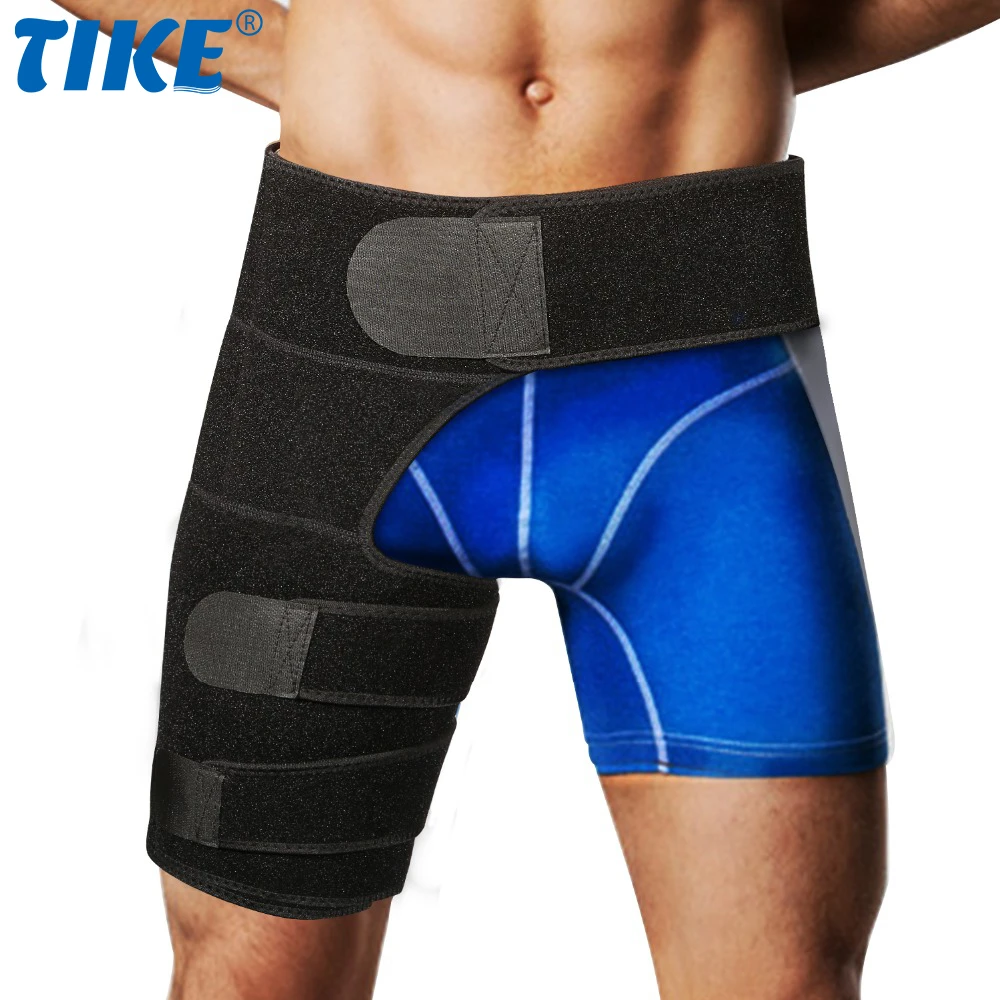 TIKE Adjustable Groin Support Wrap Hip Joint Support Waist Groin Sacrum