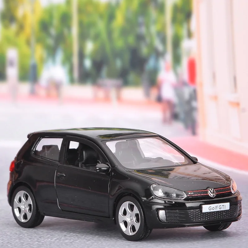 1/36 VW Golf 6 Diecasts Car Model Volkswagen To Scale Golf Gti Miniature  Alloy Toy Pull Back Vehicle Models for Childrens Gifts