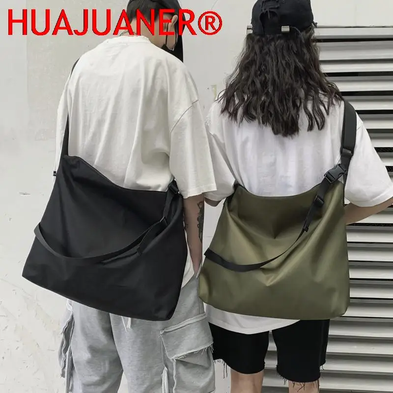

Unisex Canvas Japan ins bulk schoolbag student handbag simple shopping bag fitness bag waterproof shoulder bag notebook bag