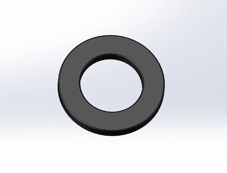 Accoding customer to produce titanium plain washer 12x20 5x2 3 Black accoding-customer-to-produce-titanium-plain-washer-12x20-5x2-3-black