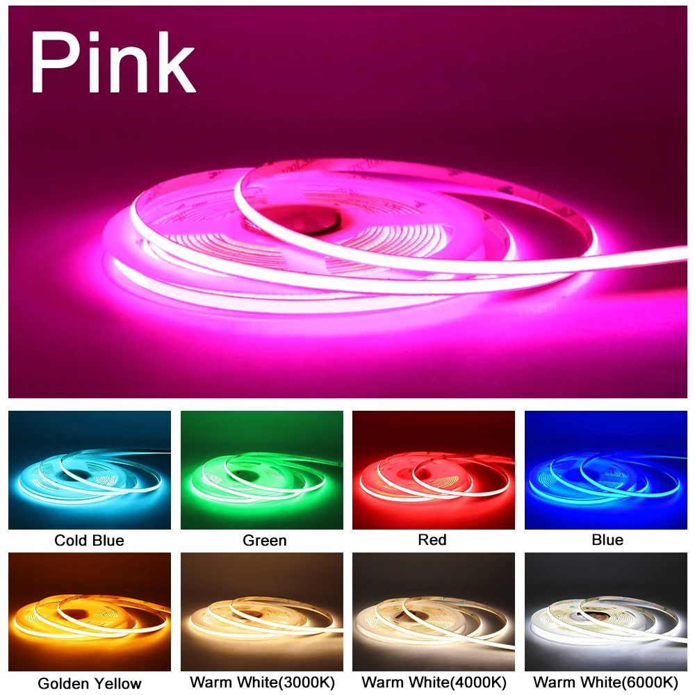 รูปสินค้า แถบแสง LED ยืดหยุ่น หลากสี หลายขนาด ตกแต่งได้ทุกสไตล์