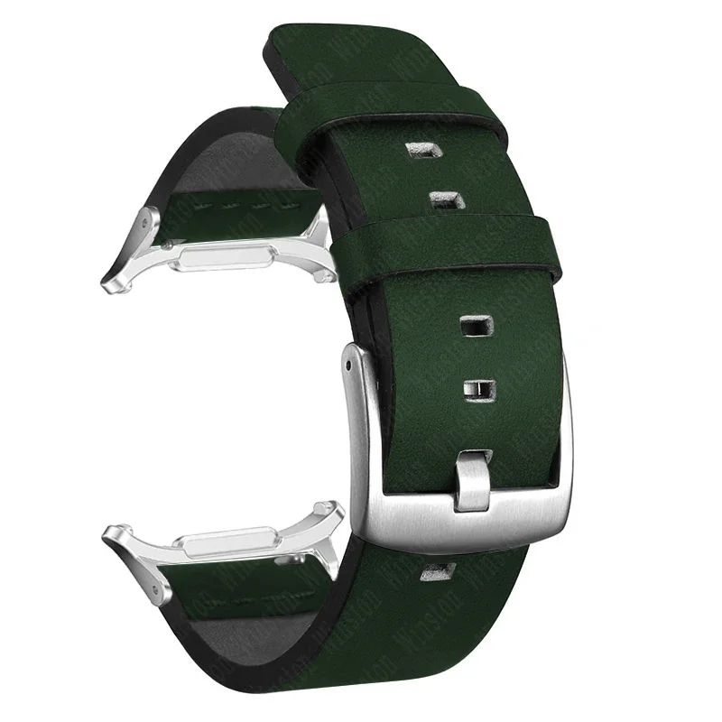 Premium Leather Strap for Business - No Gaps Design, 47mm Wristband Bracelet
