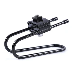 Enhanced Bicycle Saddle Suspension Device with Alloy Spring Steel Shock Absorber for Ultimate Comfort (Black)