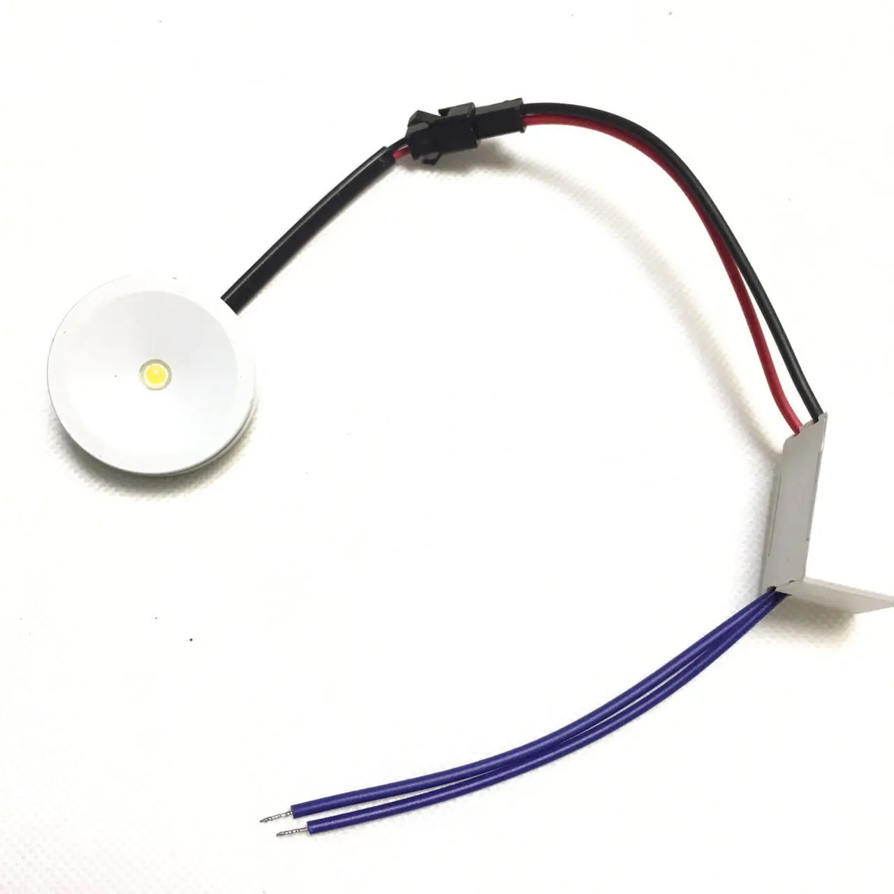 디스플레이 케이스용 3W LED 미니 스팟 조명, AC85-265v 3W 전원 디밍 가능 캐비닛 램프 - 차가운 백색 6000K (10개 세트)