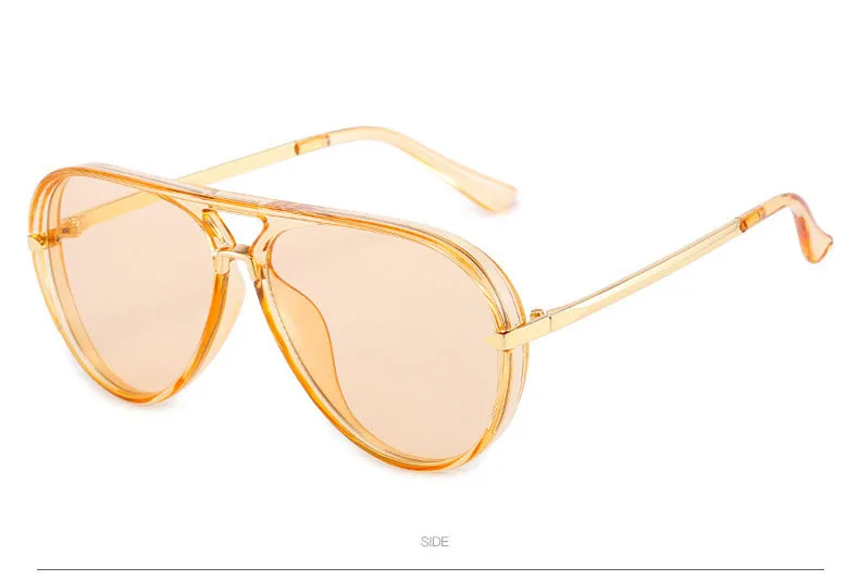 Neue mode farbige sonnenbrille für männer und frauen flieger brille uv400 – Detail 11
