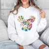 Toy Story Mickey Head Printed Women's Hoodie Loose Sweater Casual Top 5