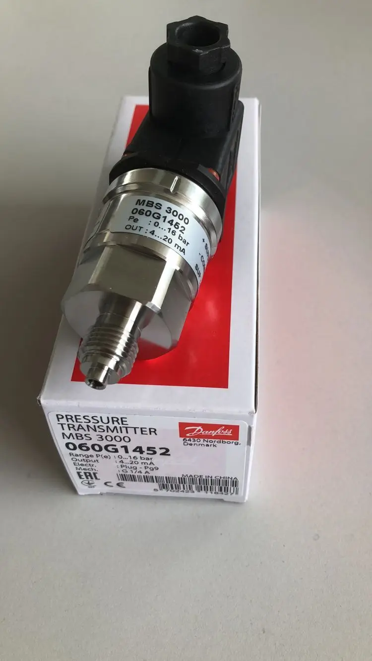 

Оригинальный и подлинный датчик давления MBS3000 060G1452 Danfoss датчик уровня жидкости Бесплатная доставка