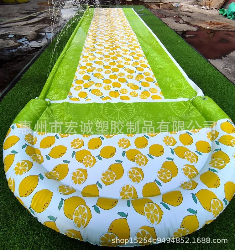 Water Spray Pad Inflatable Slides Pools for Children Summer Outdoor Water Pad long