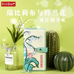 Kinbor Linglan Flower Week Plan Weekly Booklet Self disciplined Time Management libretas de apuntes 88Sheets planificador semana
