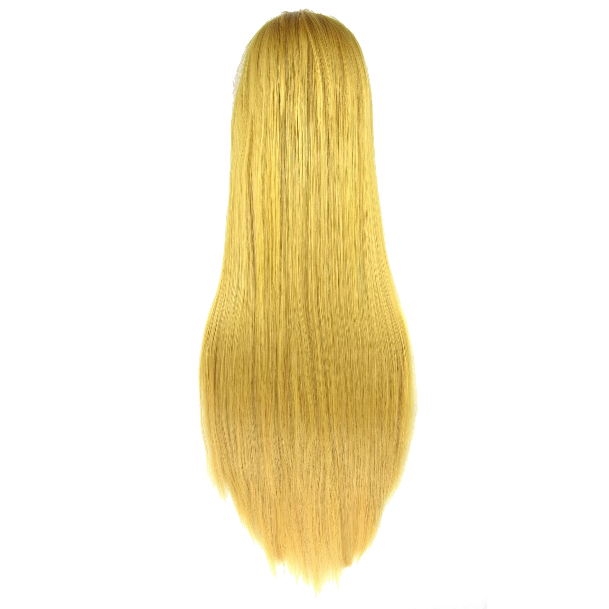 Synthetic Hair Yellow Long Cosplay Wigs Straight Minako Aino Wig Anime Hair Pieces Historia Reiss Costume Wig 3