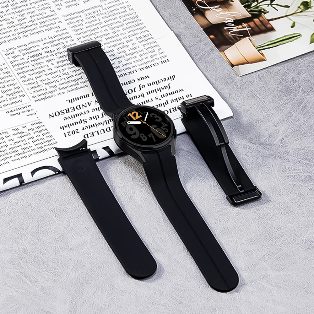 Magnetic Silicone Strap - No Gap Design Bracelet