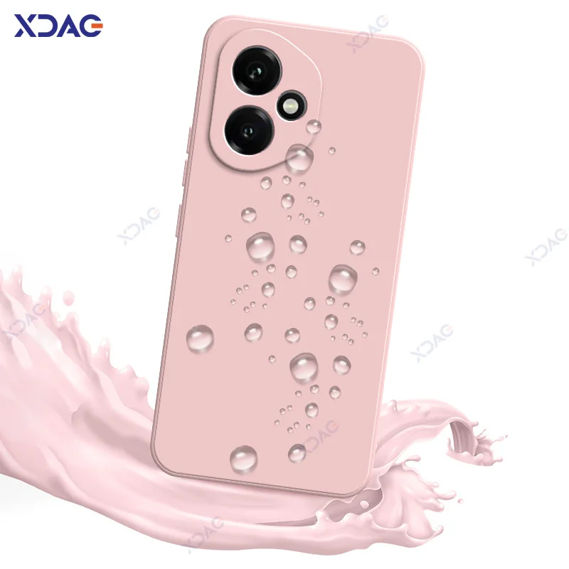 Premium Liquid Silicone Shockproof Phone Case - 360° Soft Protective Back Cover