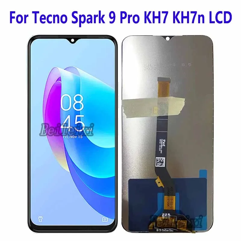 

LCD Display Touch Screen Digitizer Assembly For Tecno Spark 9 Pro KH7 KH7n Replacement