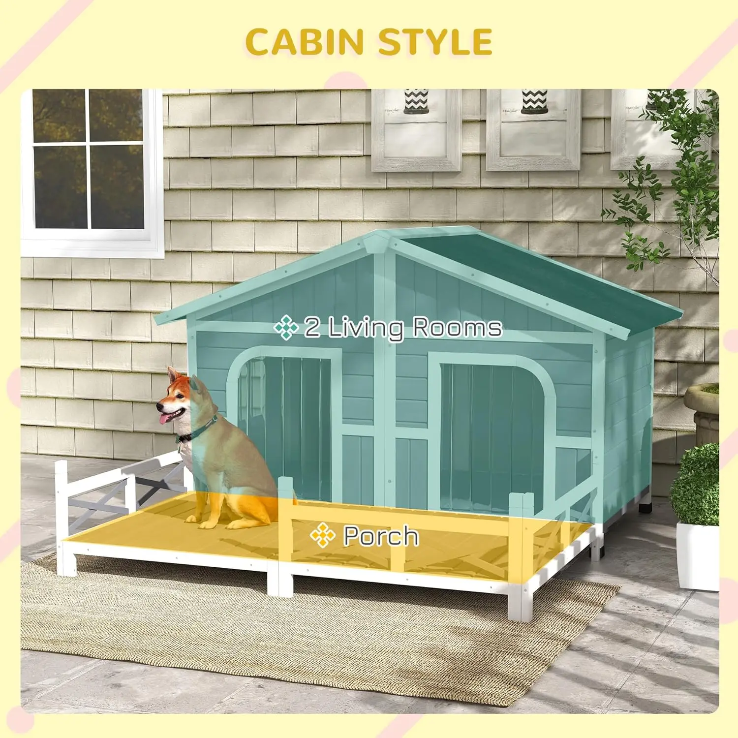 Dog House Outdoor 3
