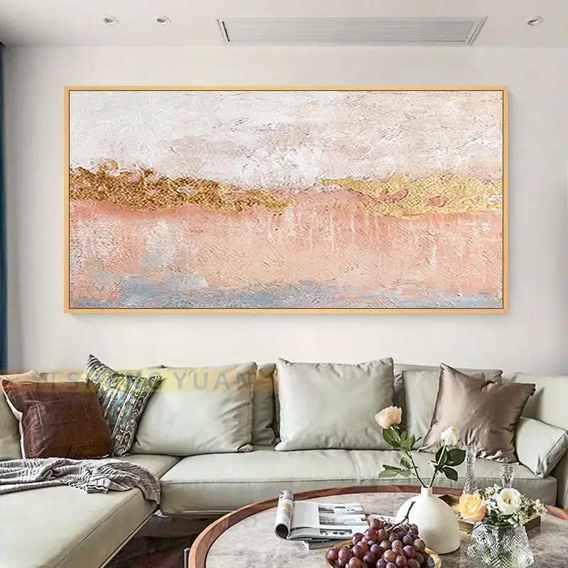 

Wedding Home Decoration Large Modern Handmade Canvas High-quality Oil Painting Bedroom Hotel Restaurant Office room Unframed