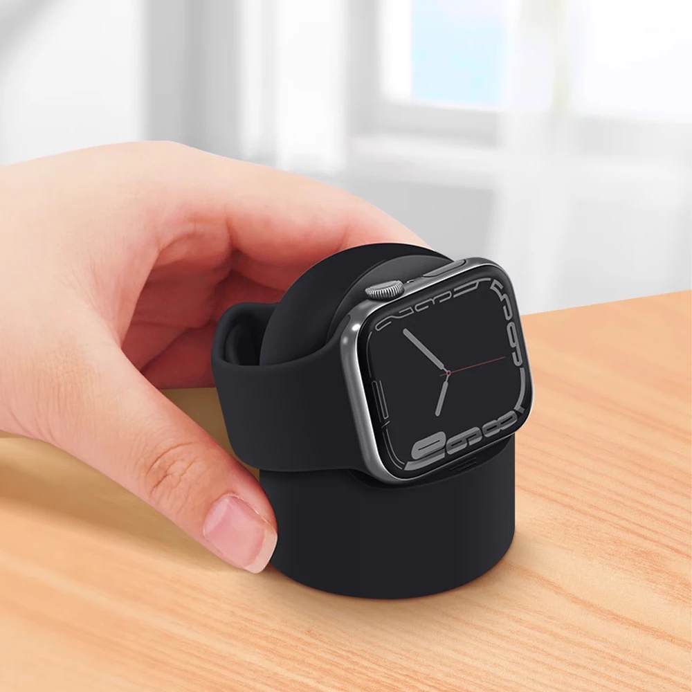Charge Station For Apple Watch band 49mm 44mm 45mm 40mm 41mm 42mm 38mm Accessories iWatch series 9 8 7 6 5 4 3 se ultra strap