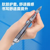3Pcs Set deli Ballpen Retractable Gel Pens Black Blue Ink 0.5mm Ballpoint Replaceable Refills Office School Supplies Stationery 4