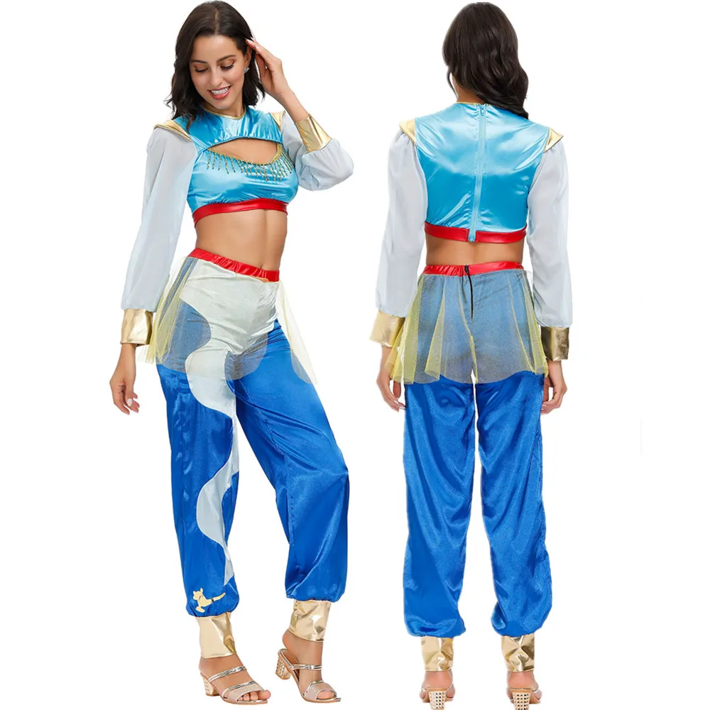 Princess Dress Up Of Aladdin And The Magic Lamp Halloween Purim Adult