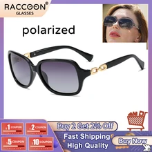 

2022 New Polarized Women Retro Sunglasses Ladies Catwalk Street Shooting Sun Glasses All-Match Vintage Eyewear Uv400 Protection