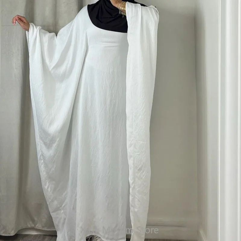 Prayer Clothes Dresses Muslim Abaya Butterfly Sleeve Ramadan Kaftan Eid Long Dress For Women Kebaya Robe Femme Musulmane Abayas