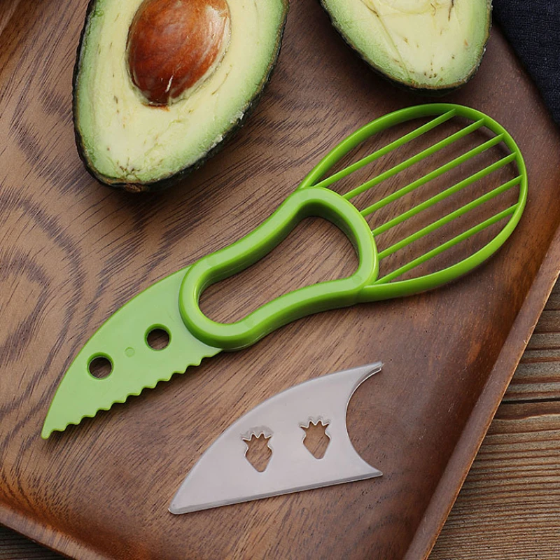 1pc 3 In 1 Multifunctional Avocado Slicer, Avocado Pitters, Cutter, Kitchen Gadgets