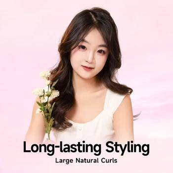 Automatic Curling Iron 32mm Auto Rotating Ceramic Hair Curler Anti-Scald Fast Heating Hair Curling Wand for Hair Waves Styling 9