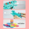 miYou Toy pistols Dinosaur Gun Toy with Soft Bullet Flying Saucer Shooter Set Shooting Outdoor Game Toys for Kids Boy Girl 3