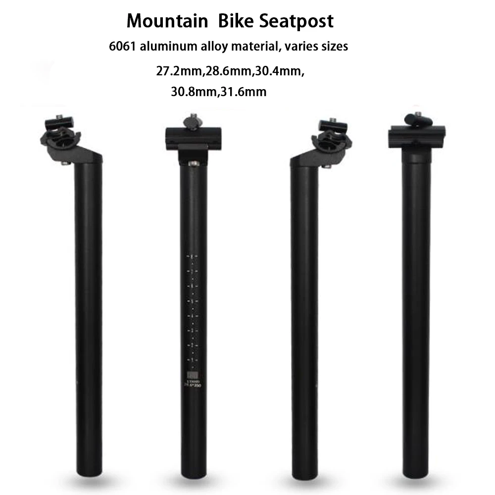 Mountian Bike Seatpost Aluminum Alloy 27.2/28.6/30.4/30.8/31.6mm