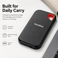 Portable 2TB External Storage SSD Type-C Hard Drive for Student Office Travel Home Use MAC 6