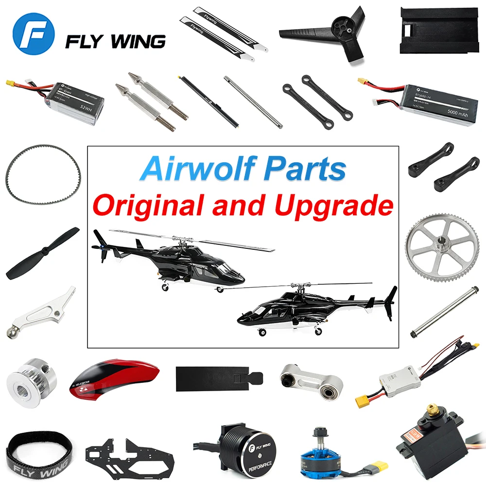 Fly Wing Airwolf Rc Parti Di Elicotteri Accessori Per Droni Fabbrica Originale