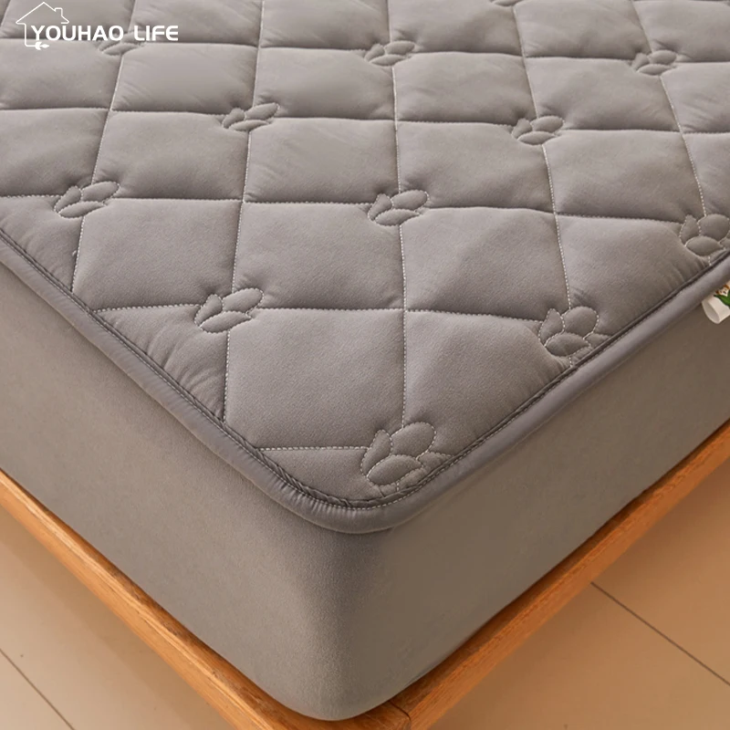 

【A-Class Certified Infant-Safe】Anti-bacterial Mattress Cover for 30cm Deep, Mattress Protector, Safe for Direct Contact