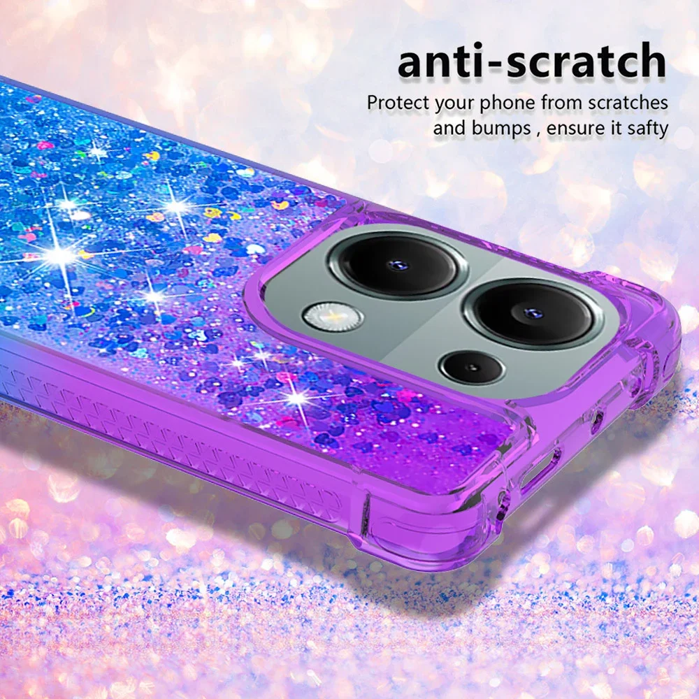Bling Moving Liquid Glitter Waterfall Phone Case