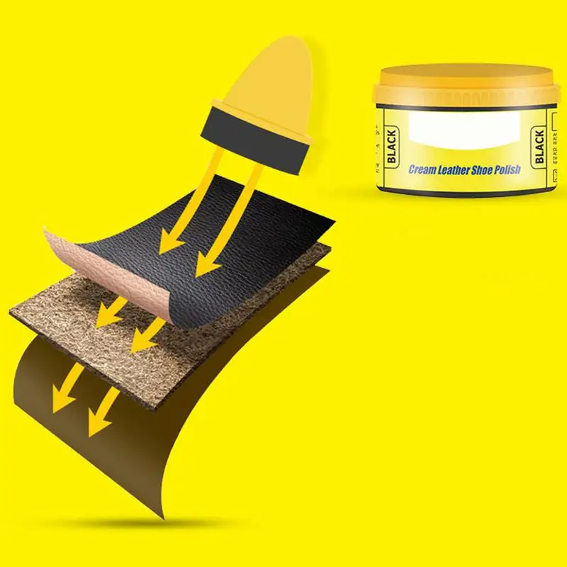 Leather Repair Cream 50ml Heavy Duty Leather Preservative Protector Cream Shoe Polish Heavy Duty Preservative Protector