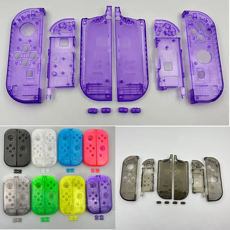 

Сменная прозрачная оболочка для контроллера Nintendo Switch NS Joy Con