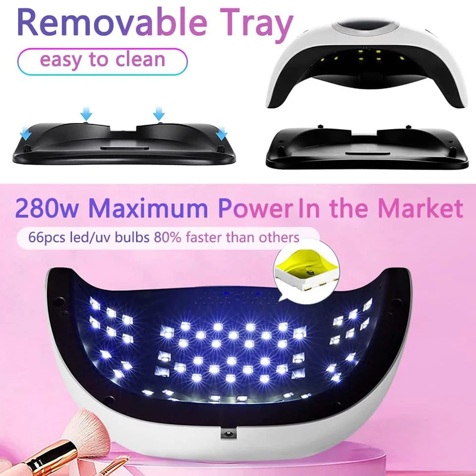 SUN UV LED 네일 램프 Lampe Led Ongle SunX10 X5 X12Max V10 경화 네일 램프 UV 라이트 (적외선 센서 및 4개 타이머 포함)