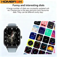 HOMEFISH H9 Intelligent Watch Bluetooth Call Remote Photography Sleep Monitoring Multiple Sports Modes Heart Rate Blood - Image 4