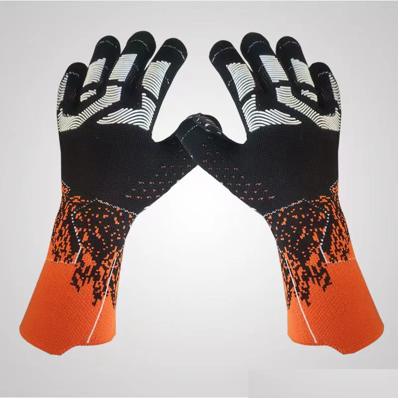 Soccer Goalkeeper Gloves Goalkeeper Gloves Football Goalkeeper Gloves Thickened For Adults Kids No Finger Protection