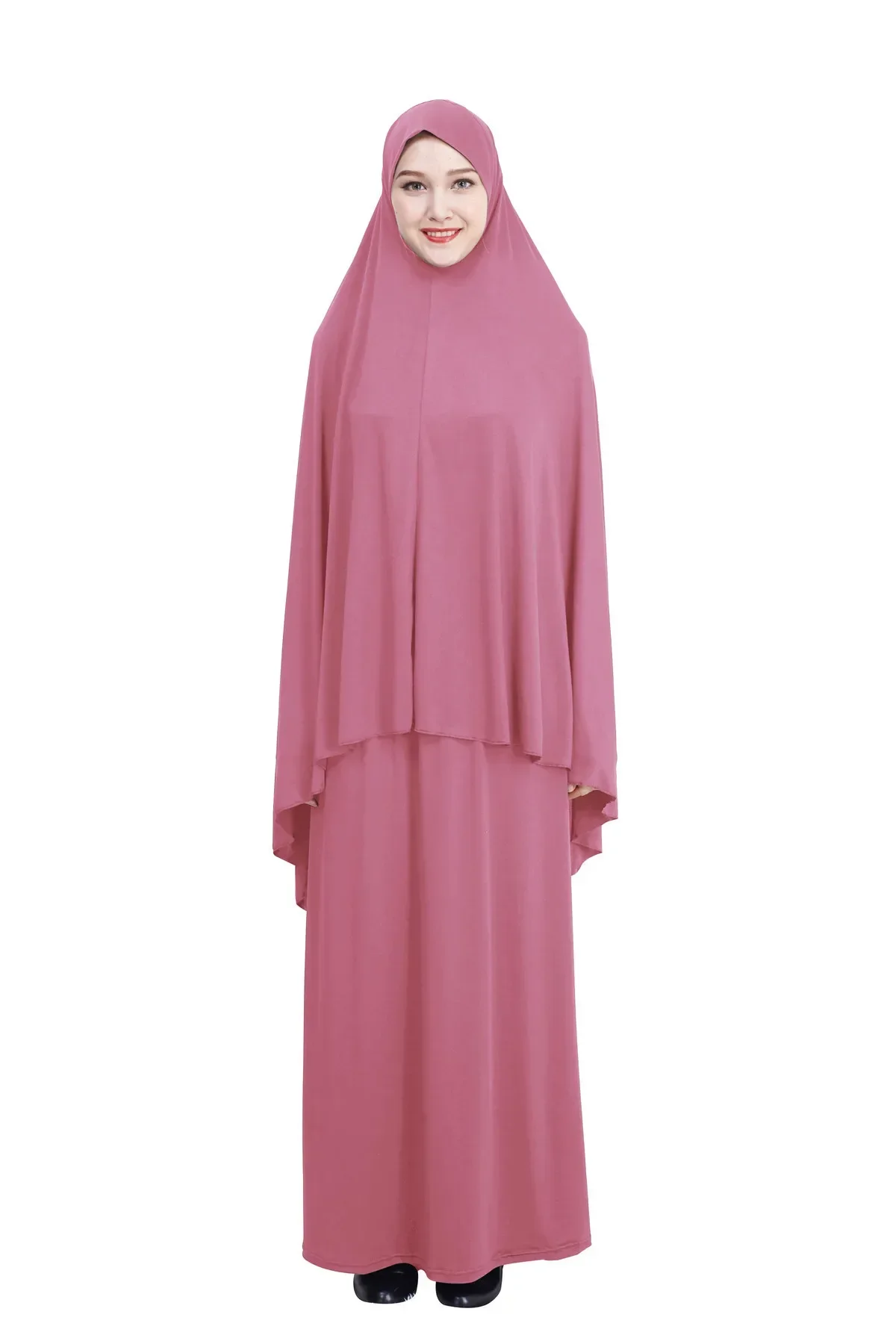 Robe musulmane formelle ensembles de vêtements de prière femmes robe Hijab islamique Eid dubaï turquie Namaz longue Musulman Jurken Abaya Kimono