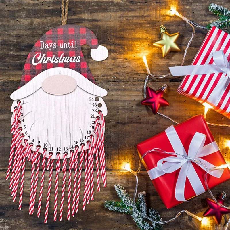 

Рождественский подвесной знак Санта, Рождественский настенный знак, рождественские деревенские деревянные металлические подвесные украшения, прочные A