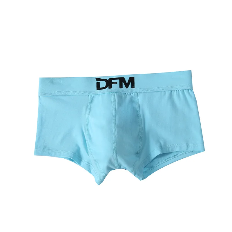 Men's underwear pure cotton flat angle low waist tight breathable sexy underwear  mens  underwear men