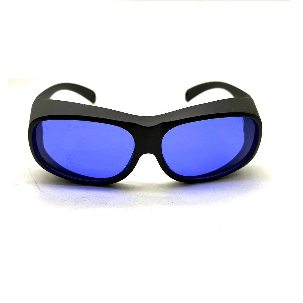 OD4+ 585nm-595nm Laser Safety Glasses Yellow Laser Protective Goggles