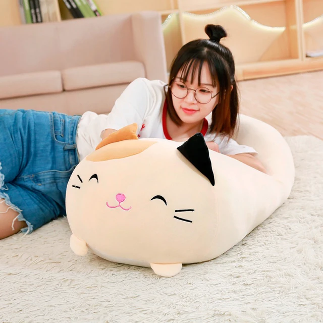 20-90CM 크기 퀴시 동물 베개 쿠션 플러시 장난감