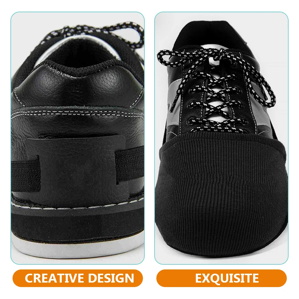 Bowling Shoe Covers Mat Slide Tool Reusable Protectors bowling accessories