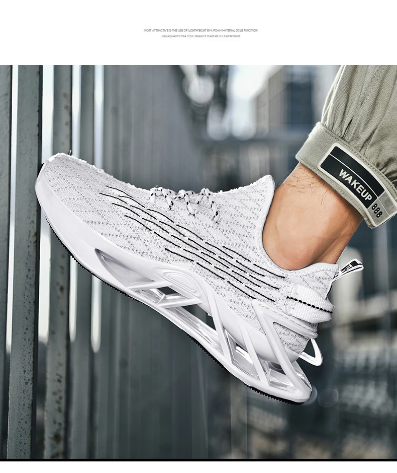 Men Sneakers Trainer Race Breathable, Fashion Loafers Running Shoes - Uniqwear