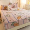1 Pc Warm Coral Velvet Fitted Sheet Elastic Mattress Cover Fluffy Coral Fleece Bed Sheet Winter Warm and Cosy Plush Fitted Sheet 4