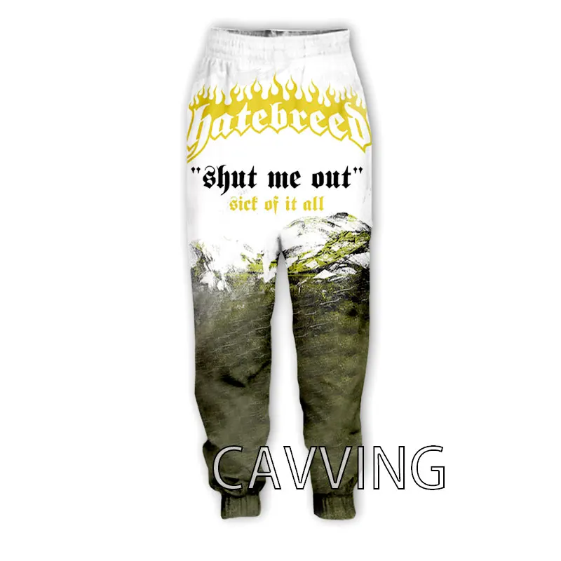 

CAVVING 3D Printed Hatebreed Rock Casual Pants Sports Sweatpants Straight Pants Sweatpants Jogging Pants Trousers