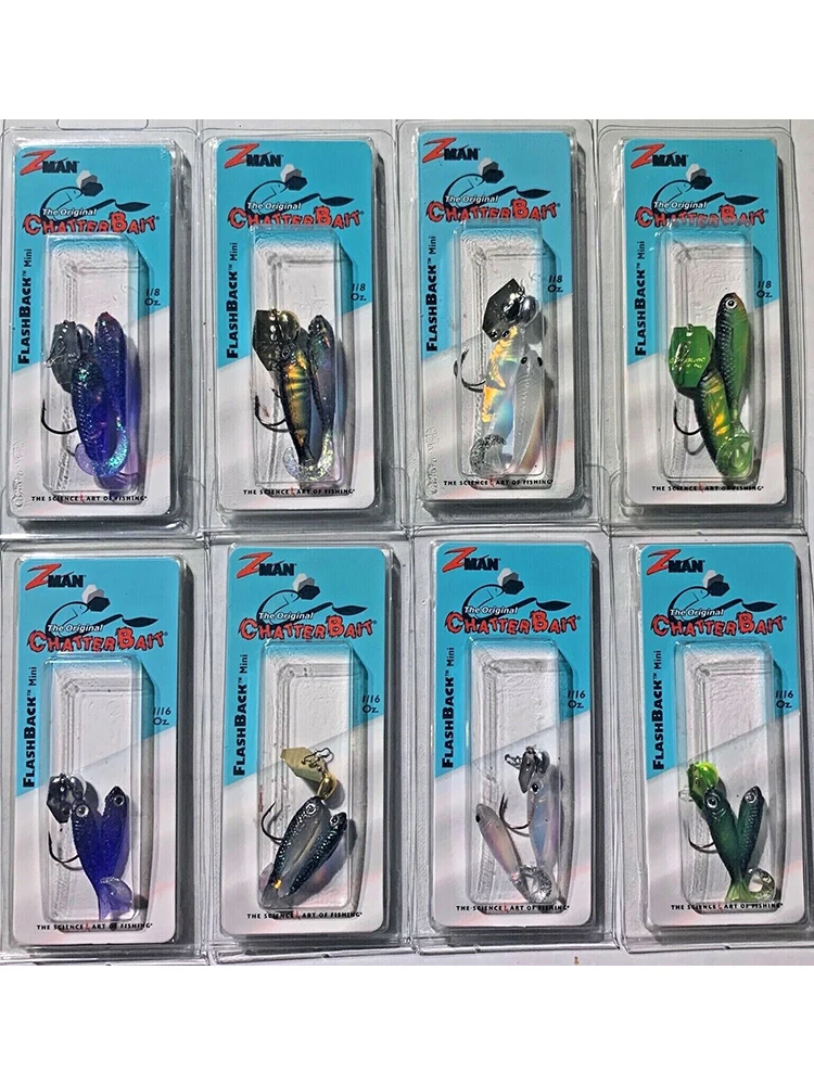 Zman FLASHBACK MINI CHATTERBAIT Mini Water Deflector with Soft Bait Set  Imported From The United States - AliExpress