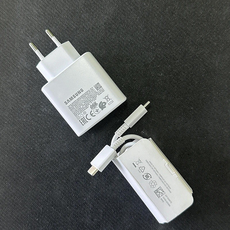 純正SAMSUNG充電器 45Wアダプター PD USB Type-C 超急速充電2.0 Z